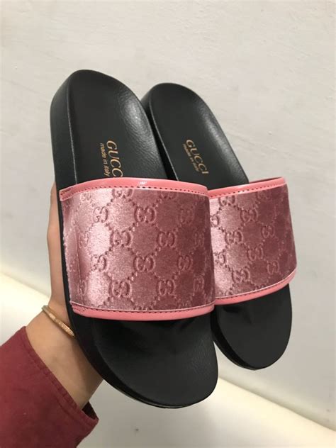 chanclas gucci mujer.